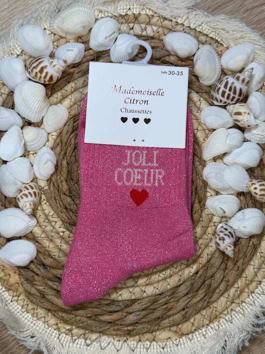 Chaussettes à paillettes ✨