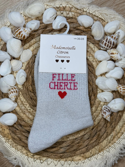 Chaussettes à paillettes ✨