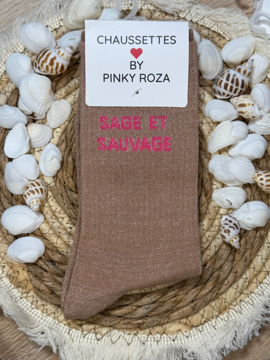 Chaussettes à paillettes ✨