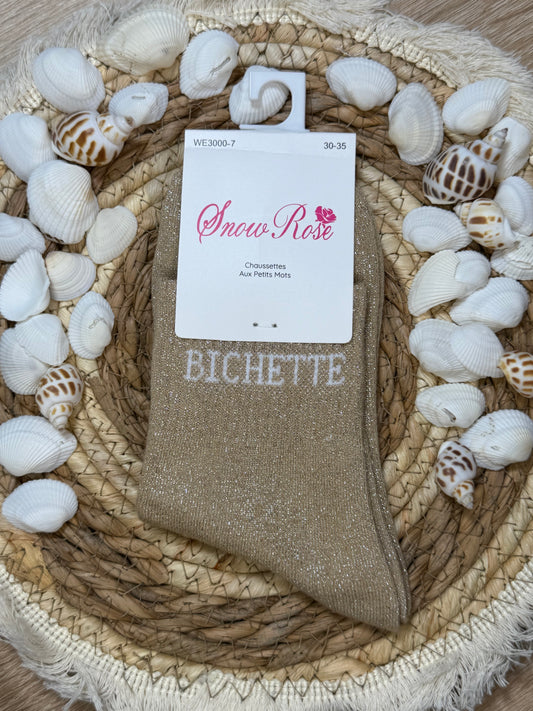 Chaussettes à paillettes ✨