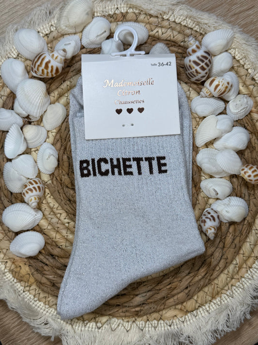 Chaussettes à paillettes ✨