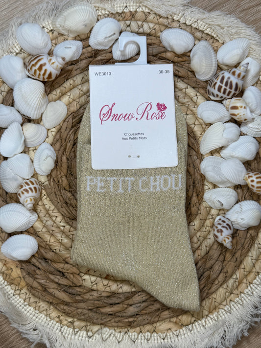 Chaussettes à paillettes ✨